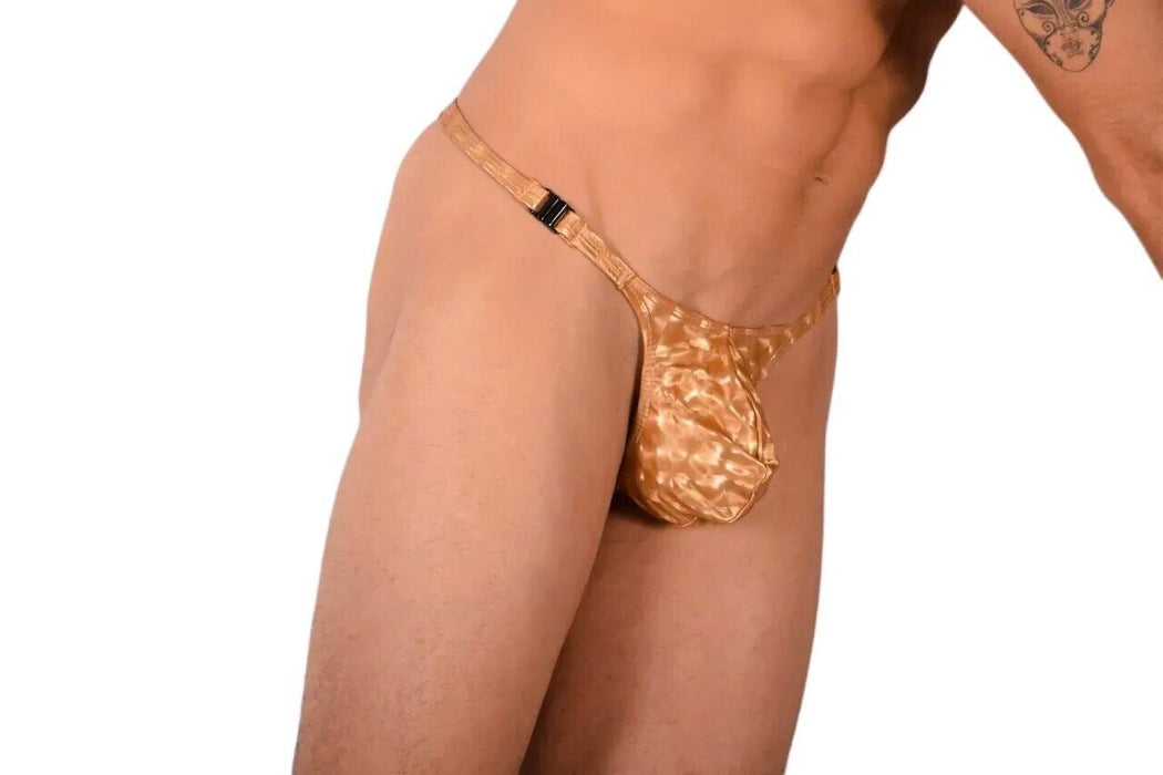 MEDIUM SMU Sexy Deetachable Golden Thong MX20 34136