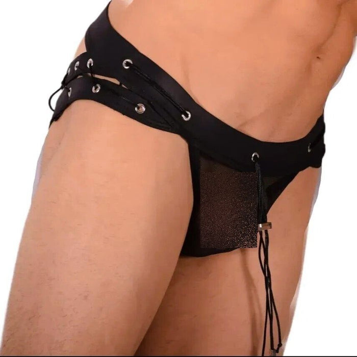 M SMU Sensual Special Black Jockstrap MX21 34146