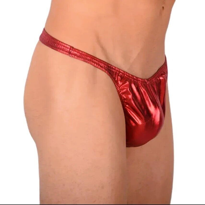 M/L SMU Sensual Red Thong  MX21 34147