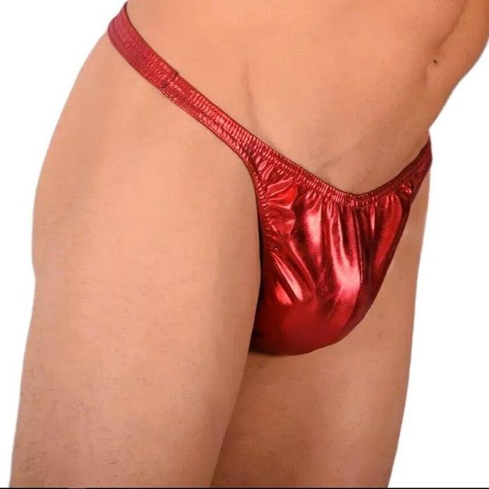 M/L SMU Sensual Red Thong  MX21 34147