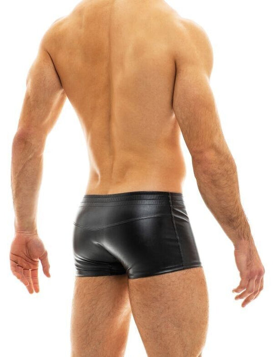 MODUS VIVENDI Leather Boxer Tight Fit Black 20521 63