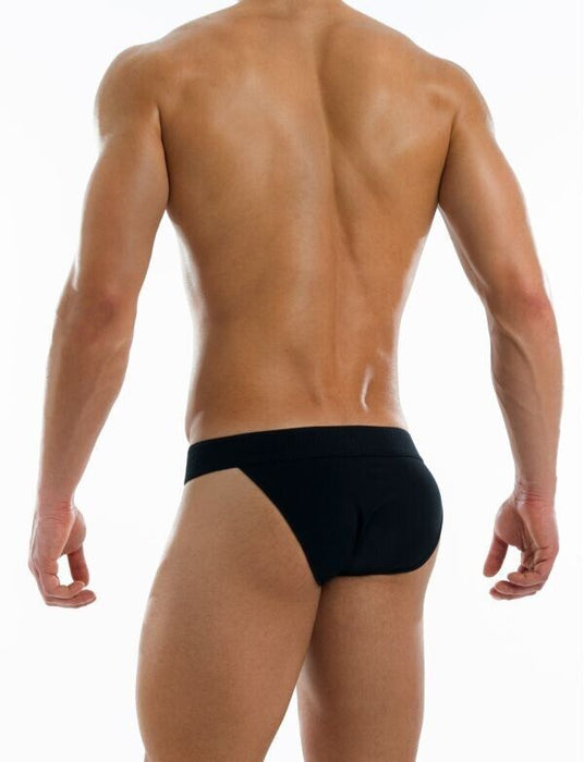 MODUS VIVENDI Sumo Brief or T-String Functional Press-Stud Buttons Black 15012