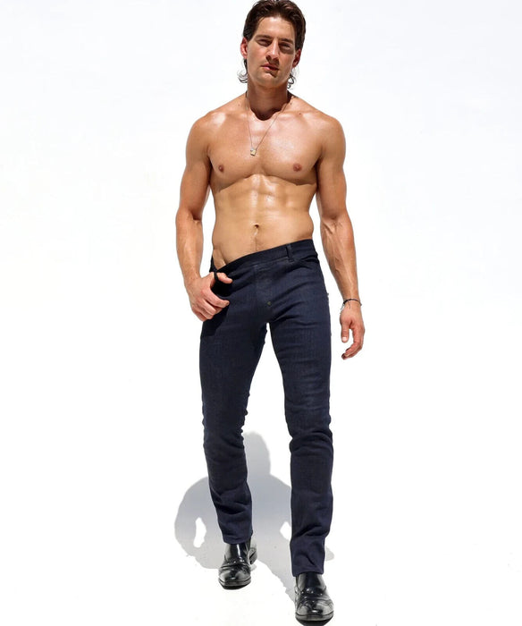 RUFSKIN's Jeans Cotton Denim MORRIS Stretch Pants Slim-Fit Indigo 2