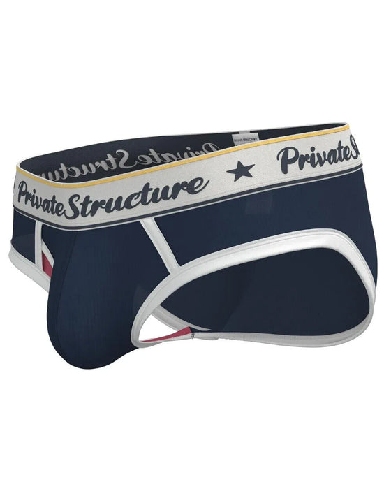 PRIVATE STRUCTURE Briefs Classic Mid-Waist Mini Brief Vintage Navy 4529 55