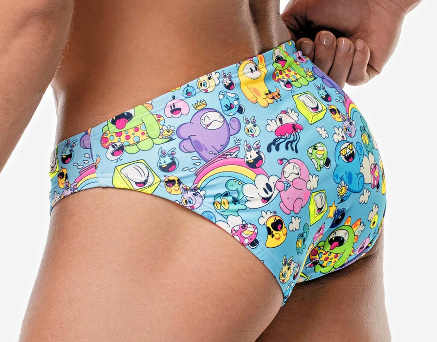 PUMP! Swimwear  Funtopia Water Cheeky UPF 50+ Swim Briefs Eco Fabric 13020 11