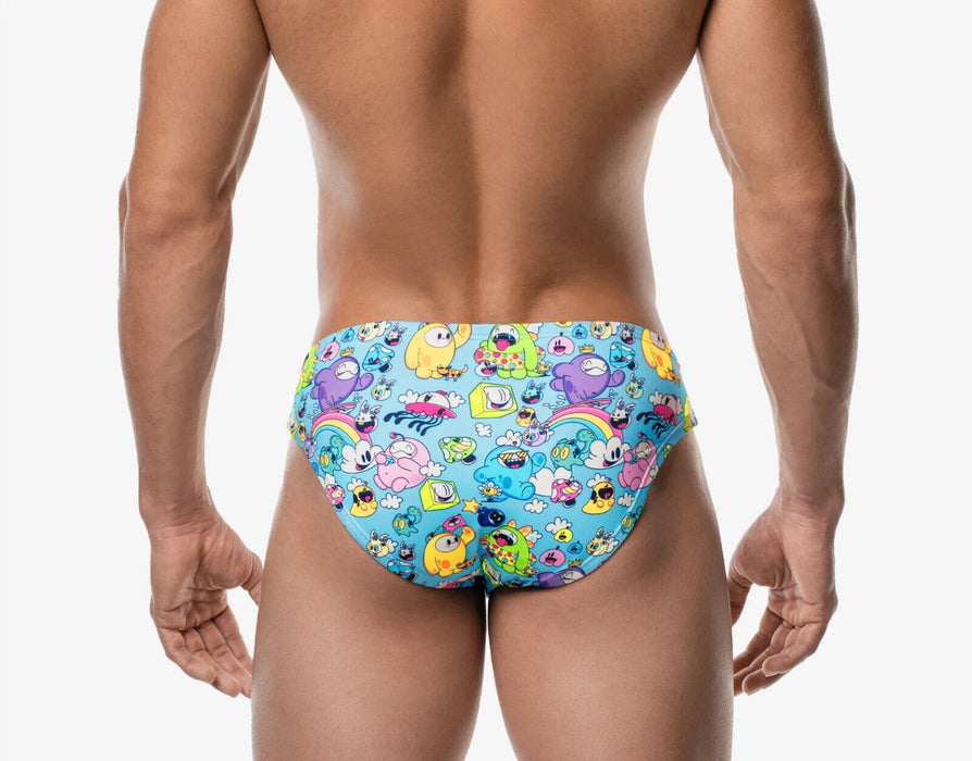 PUMP! Swimwear  Funtopia Water Cheeky UPF 50+ Swim Briefs Eco Fabric 13020 11