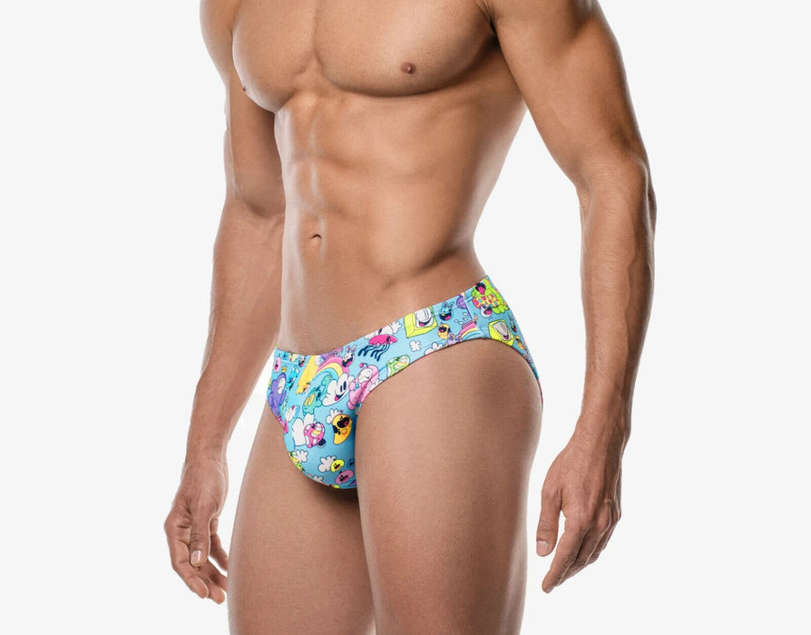 PUMP! Swimwear  Funtopia Water Cheeky UPF 50+ Swim Briefs Eco Fabric 13020 11