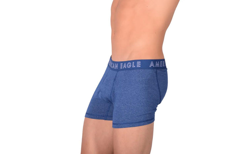 Medium American Eagle Fly Front Boxer Brief Blue AE1