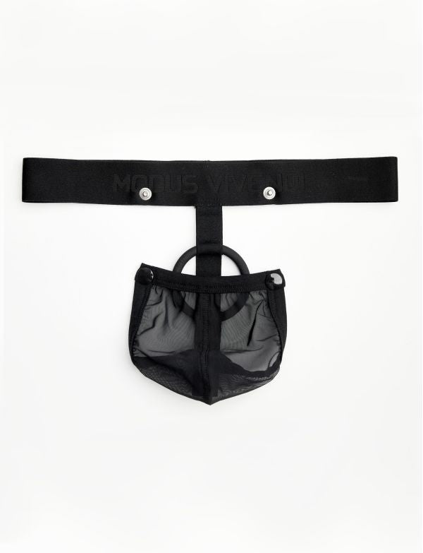 Modus Vivendi Pleasure Thong With Inside Ring Roomy Pouch Orange 22222a 26