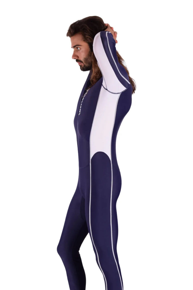 SMU Full Singlet Bodysuit Competition Swimwear Diving Wetsuit Navy 1