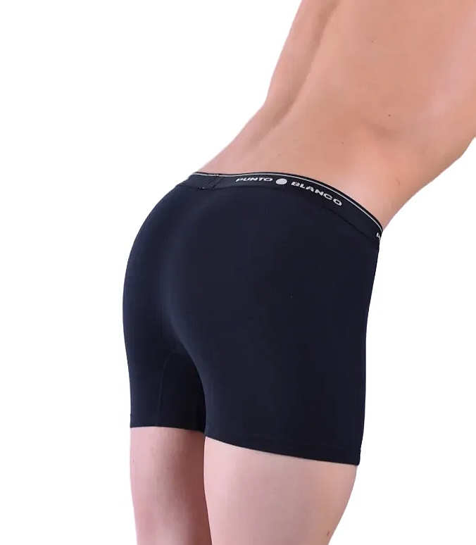 Punto Blanco Boxer Anatomico Comfy Cotton Boxers Black 3393 24