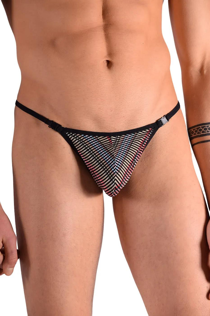 Large String L'Homme Invisible New Débardeur Detachable Thong  MY11X 5
