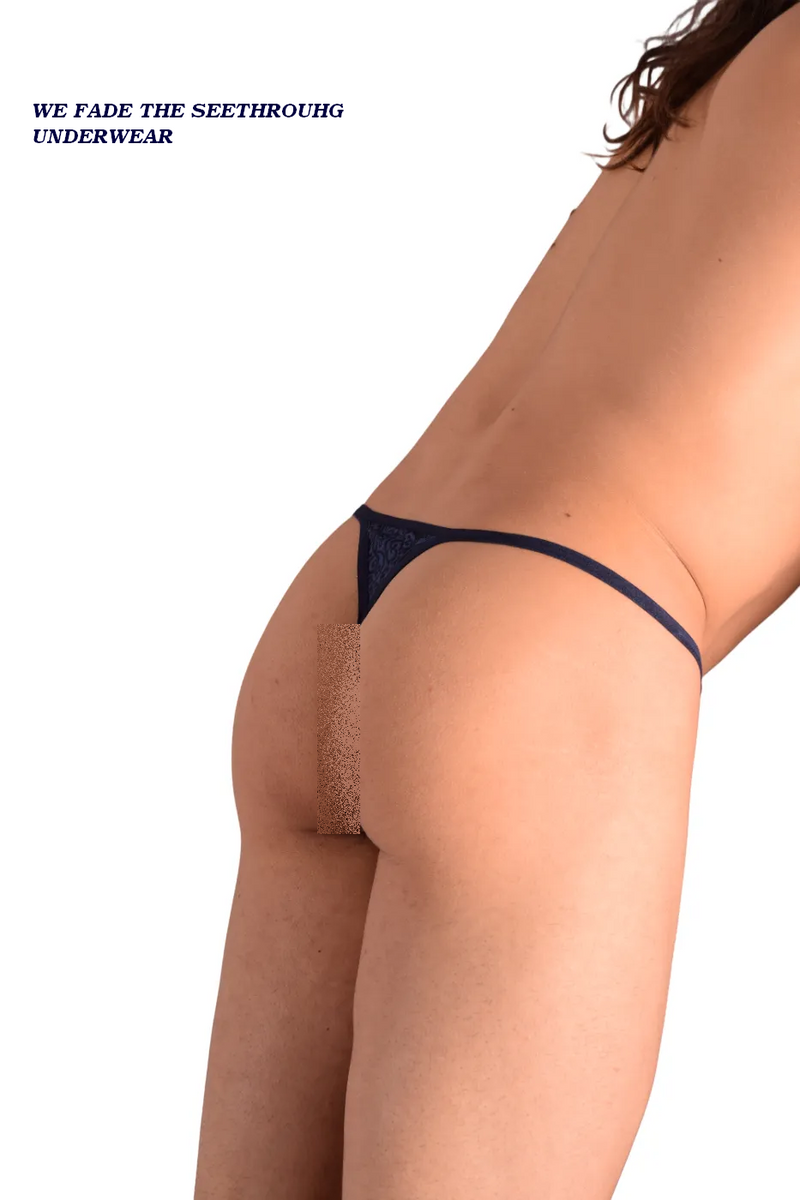 Large L'Homme Invisible Thong Daydream detachable string MY11X-5