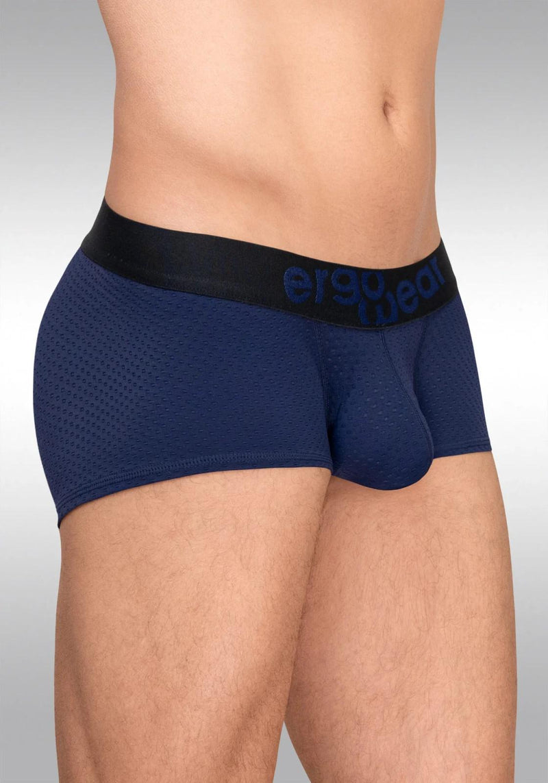 ErgoWear Boxer Trunk MAX Flow Micro-Mesh Stretchy Boxer in Dark Blue 1791 57