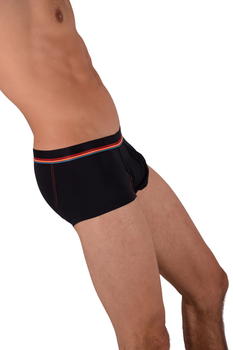 XS Andrew Christian Boxer Black Mini Hipster 44