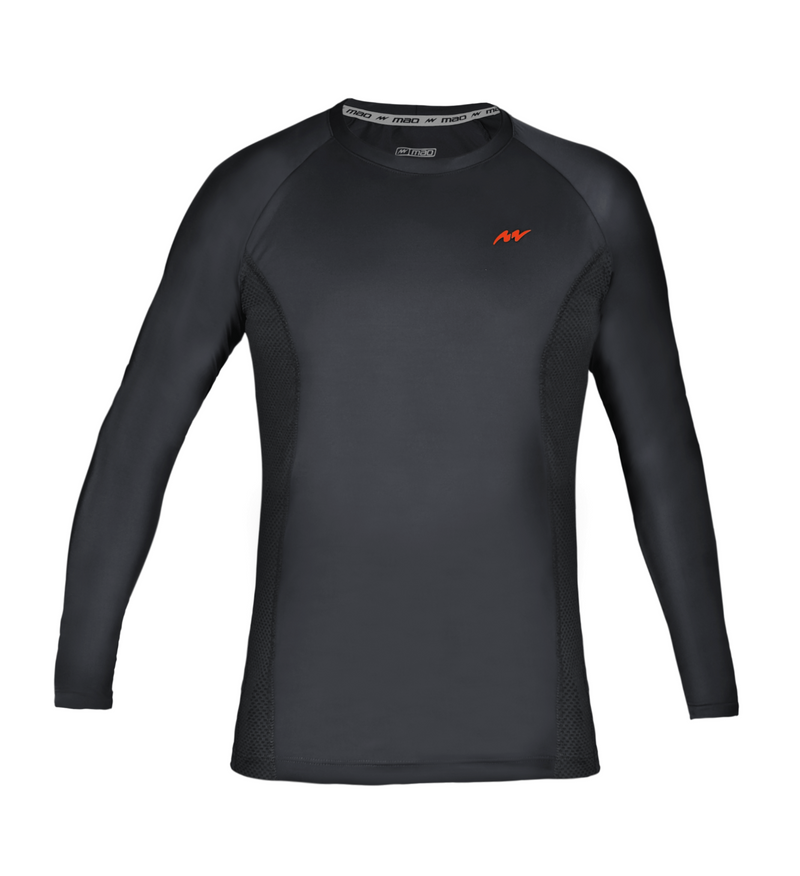 Small MAO Sport Compression Jogger Sportwear Suit Black 12814 14