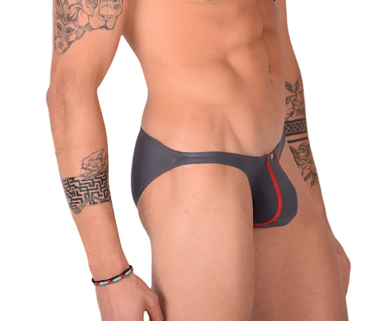 SMU Teaser Mini Brief in Gray 40603 H56