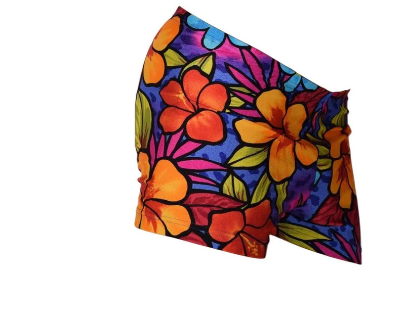 XS SMU Swim Hipster Underwear Hot Flowers 43108 MX12