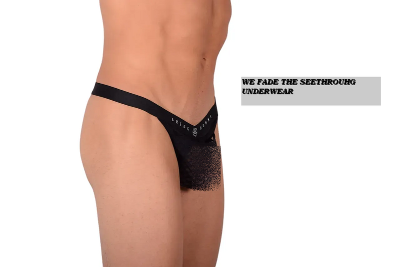 Medium Gregg homme Unique Male See-Through Thong mx22 100108