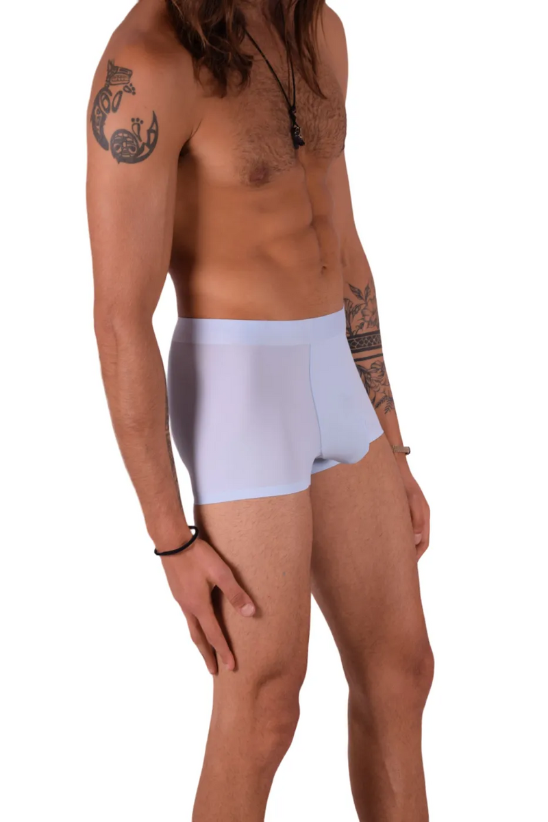 SMU ICY Paneled Liquid Boxer Sky Blue 105605 21