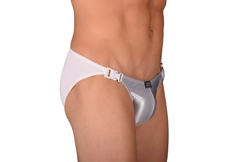 XS Modus Vivendi Unique Detachable Silver Brief 154B