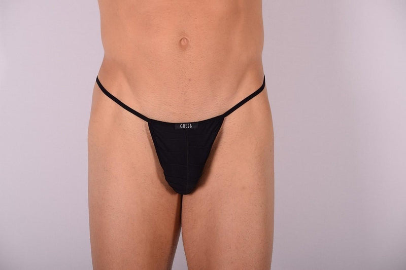 Gregg Homme Black Designed G-String  22B 3005-04