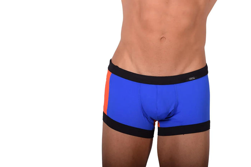 Small Gregg Homme Swim Shorts Blue/Orange 60001 MX23
