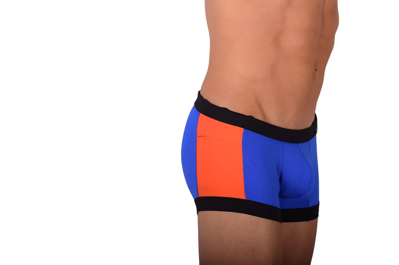 Small Gregg Homme Swim Shorts Blue/Orange 60001 MX23