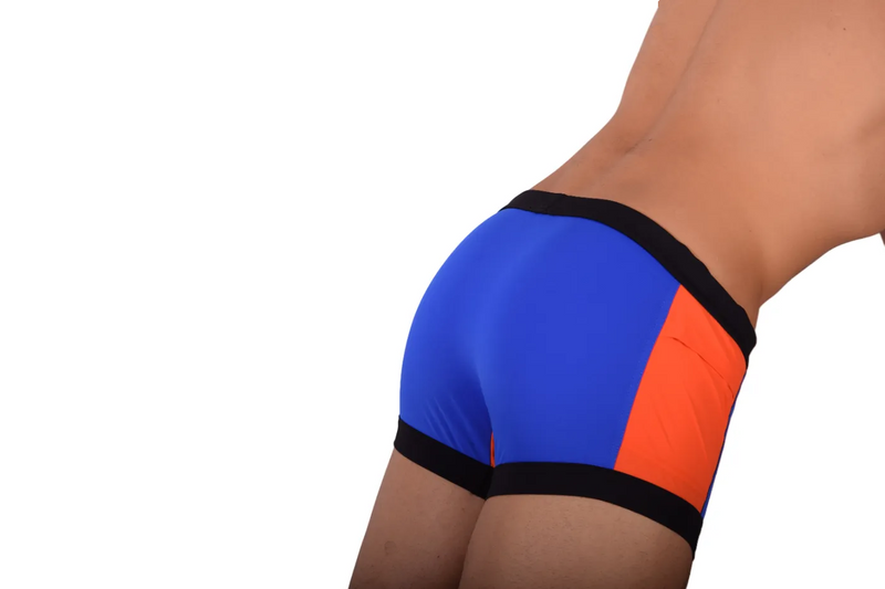 Small Gregg Homme Swim Shorts Blue/Orange 60001 MX23