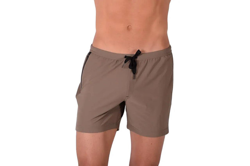 Medium Swim Shorts Gregg Homme Relax Swimwear Khaky MX23 60033