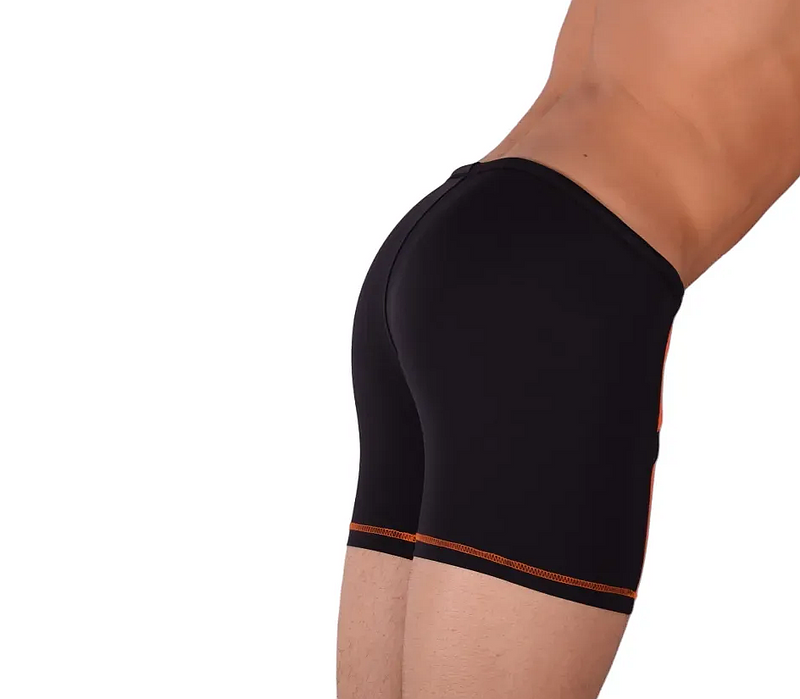 Medium Gregg homme Swimsuit Boxer Long Orange 60023 MX23