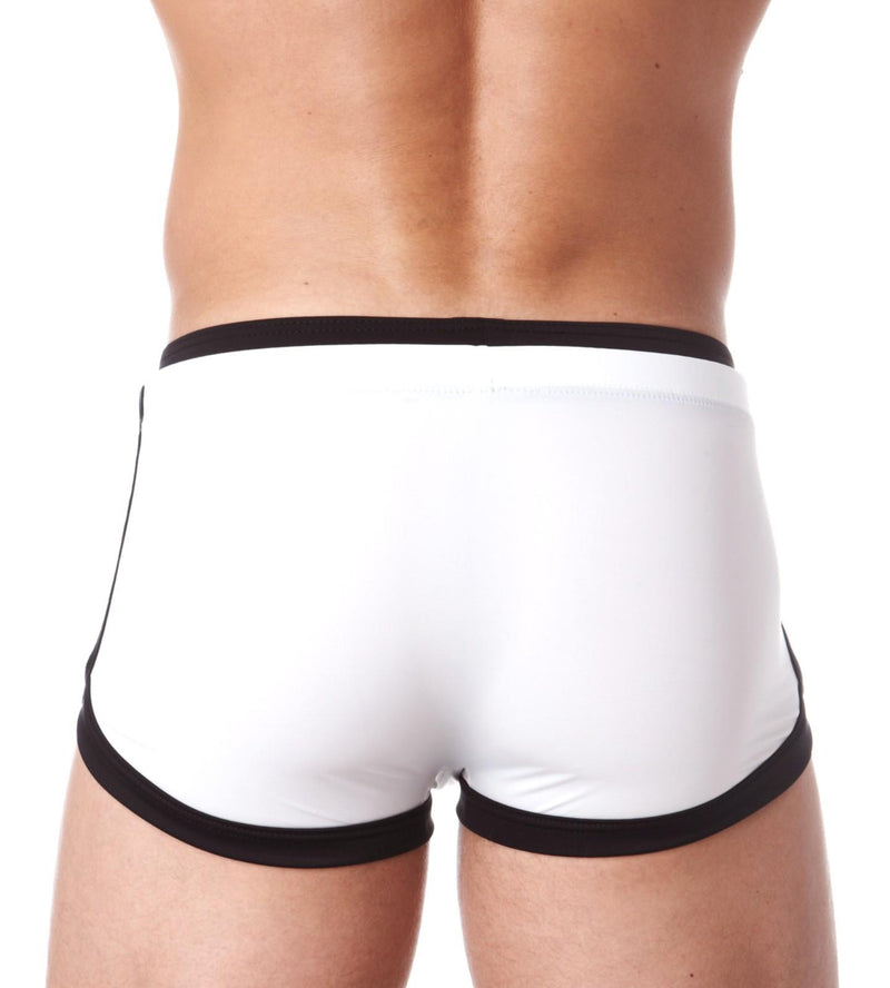 Small Gregg Homme Swimwear Boytoy Swim-Short White 100435 140