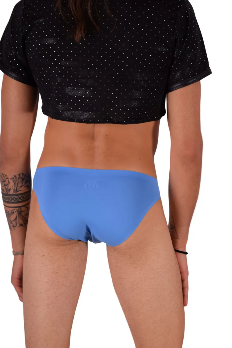 SMU Ice Mini Brief Ultra Soft Lightweight Briefs in Artic Blue 100903 22