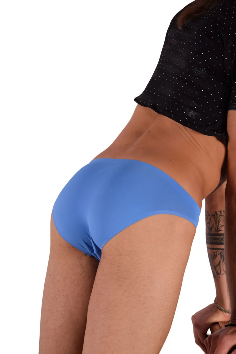 SMU Ice Mini Brief Ultra Soft Lightweight Briefs in Artic Blue 100903 22