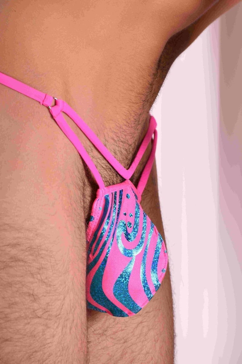 Small SMU Flash Thong Unique Design 100136 MX22