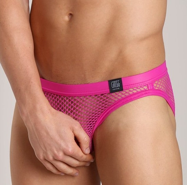 Medium Brief Beyond Doubt Mesh Magenta Pink 110203 103