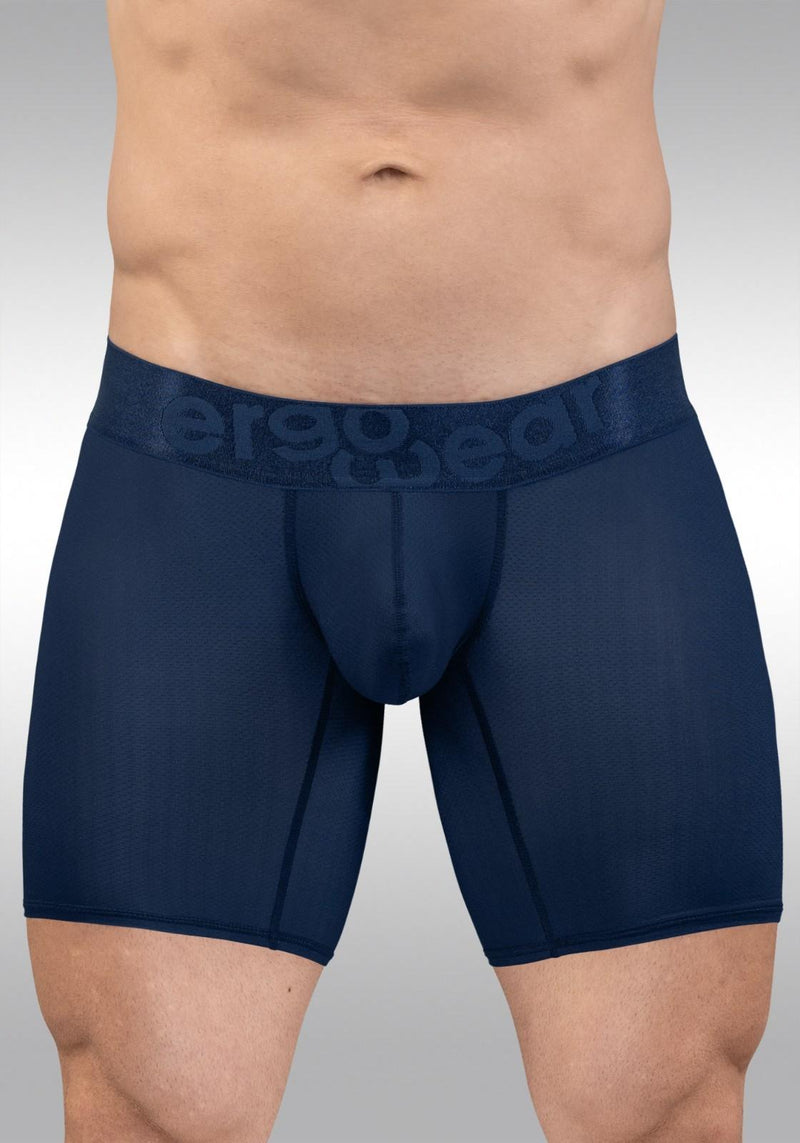 ErgoWear Long Boxer Briefs MAX Bold SE Stretch Mid-Cut Boxer Dark Blue 1815 22