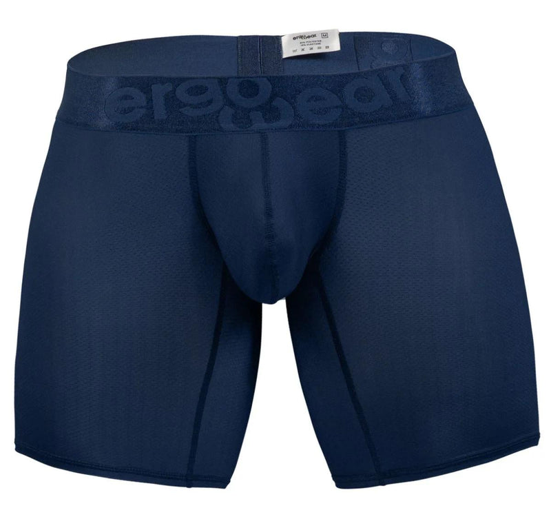 ErgoWear Long Boxer Briefs MAX Bold SE Stretch Mid-Cut Boxer Dark Blue 1815 22
