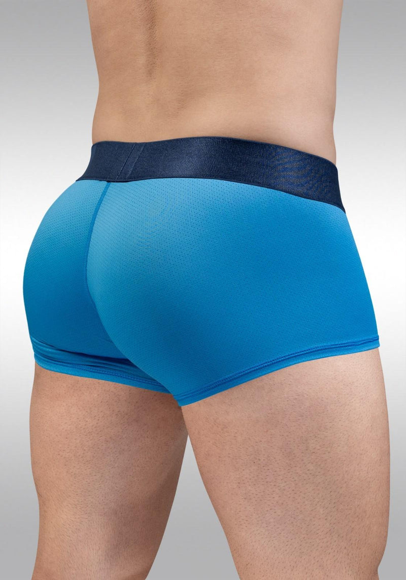 ErgoWear Boxer Trunks MAX Bold SE Satin-Finish WaistBand in River Blue 1822 19