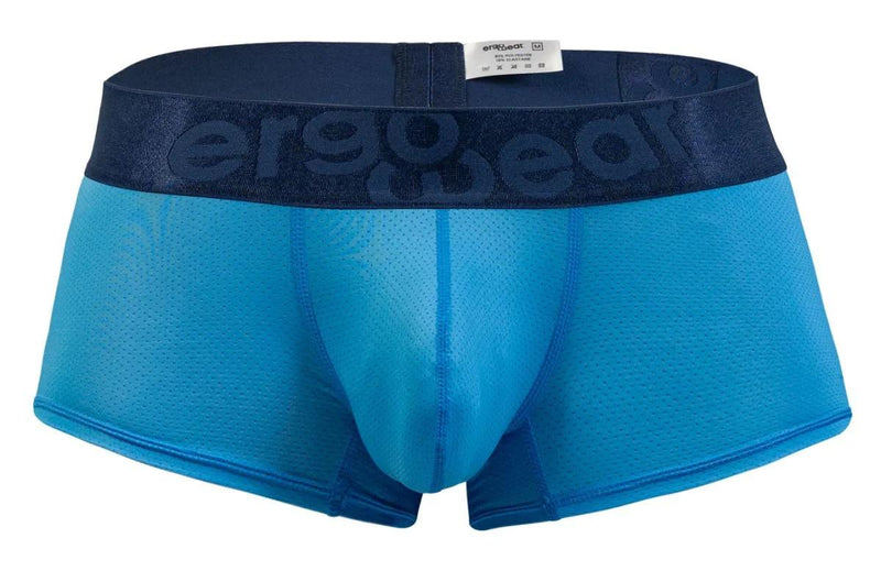ErgoWear Boxer Trunks MAX Bold SE Satin-Finish WaistBand in River Blue 1822 19