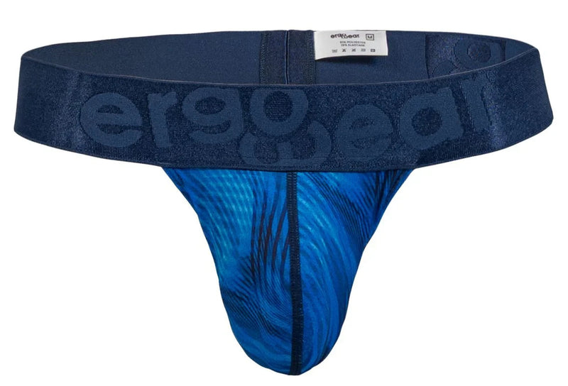 ErgoWear Thongs MAX Bold SE Satin Finish Micro-Mesh Thong in Mild Blue 1816 7
