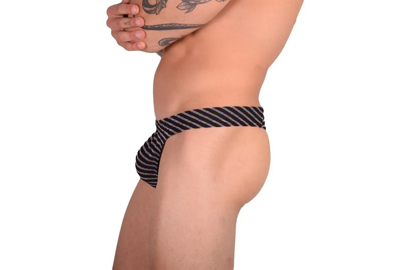 XL WOJOER  WHTF''K  Sheer Thong 382W457 2
