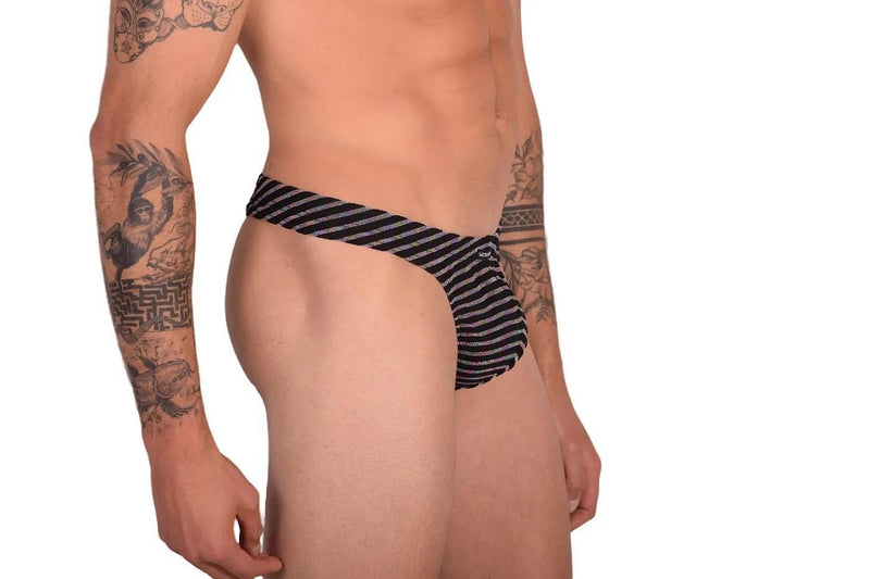 XL WOJOER  WHTF''K  Sheer Thong 382W457 2