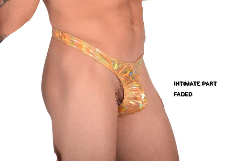 Large Wojoer Gold Hot Thong 333C19 2