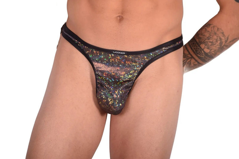 Large Wojoer Sexy Bizarre Black Party Thong 341W416 5