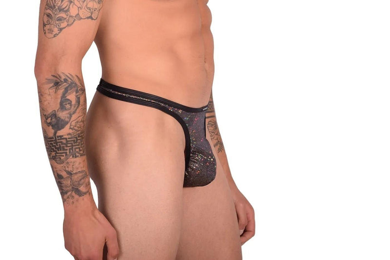 Large Wojoer Sexy Bizarre Black Party Thong 341W416 5