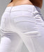 28" RUFSKIN Pants Jimmy White Slim - Fit Straight Leg Stretch Jeans 3 - SexyMenUnderwear.com