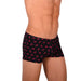 2XS XS Smu Tanning Walking around sheer Black Mini Boxer MX19 34029 - SexyMenUnderwear.com