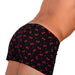 2XS XS Smu Tanning Walking around sheer Black Mini Boxer MX19 34029 - SexyMenUnderwear.com