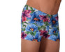 2XS/S SMU Mens Swim Hipster Underwear Flowers 43137 MX127